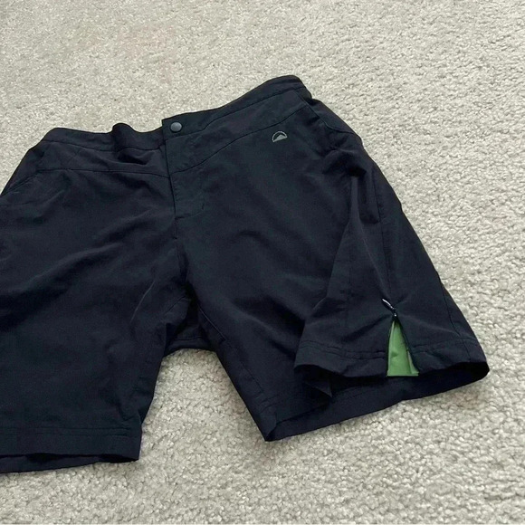 Zoic Mountain Bike Shorts Cycling Padded Black Women’s Size Large Outdoor Active - Picture 15 of 16